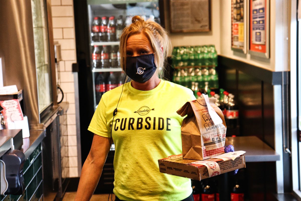 buddyspizza's tweet photo. Buddyβs is making it easy, safe and delicious to do curbside carryout! Give us a call or place your order online. What are you getting today? #BuddysPizza #CurbsideCarryout https://t.co/XVgnljBBbP