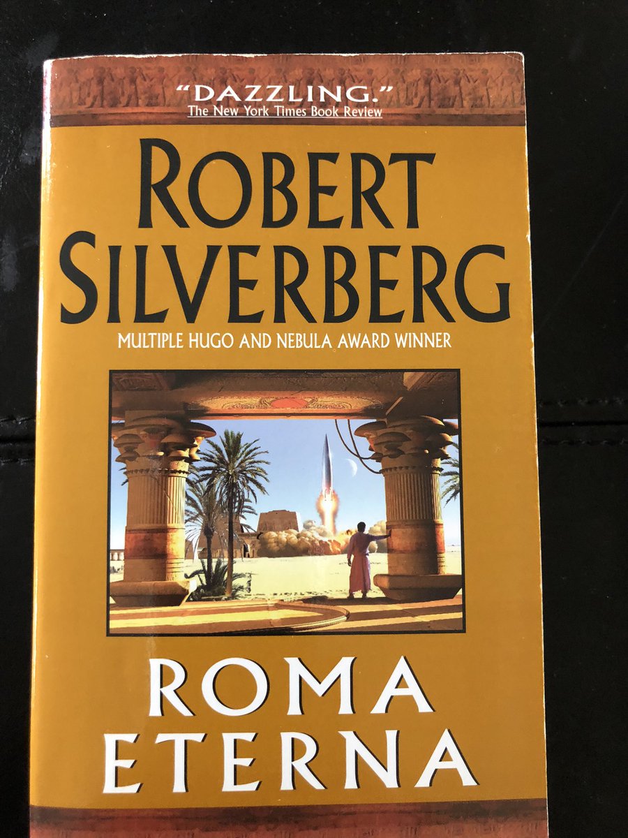 Today’s 2 books on one topic: fictional accounts of ancient history.“Roma Eterna” by Robert Silverberg“Throne of Darius: The Fight Against Alexander the Great” by Mark McLaughlin