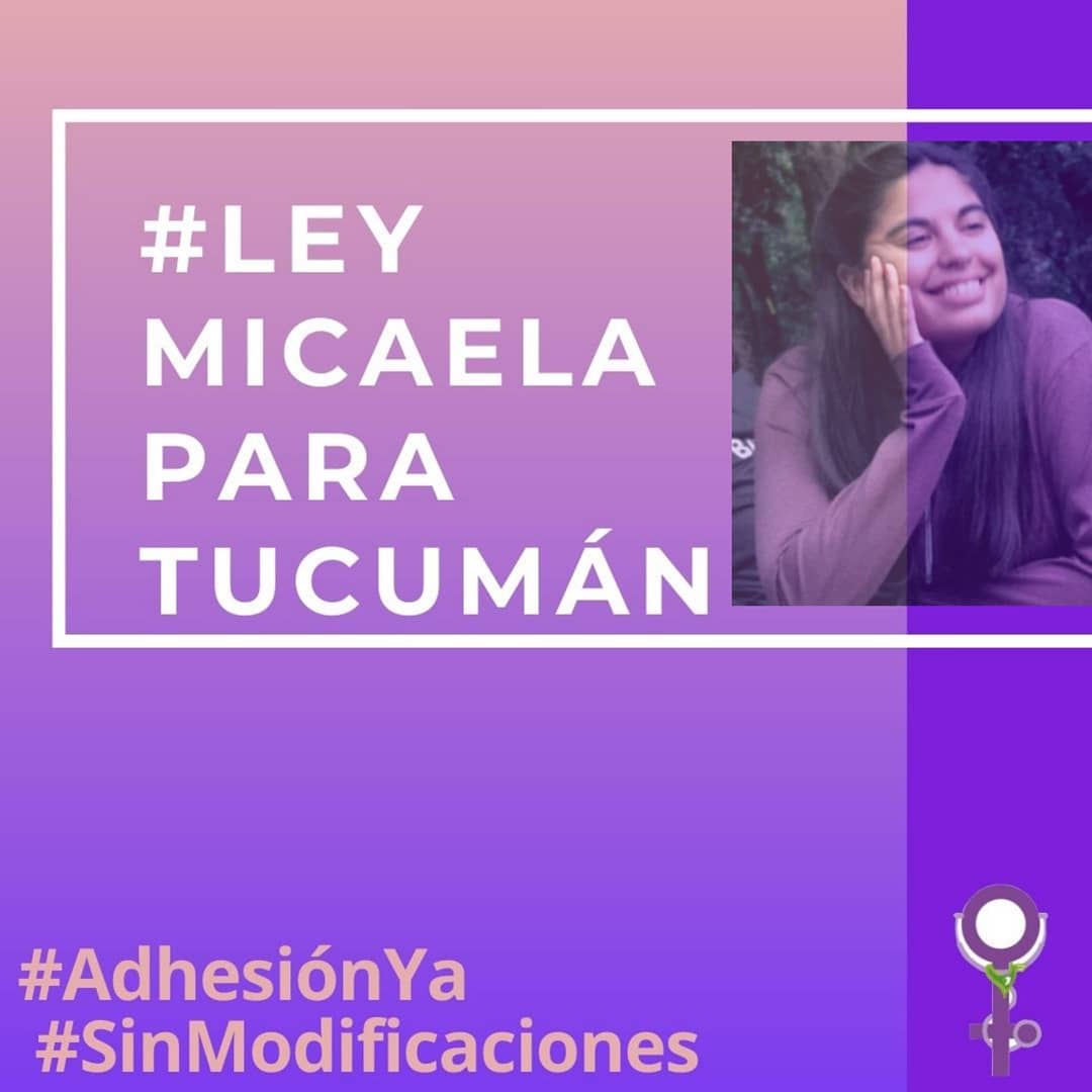 femimedunt's tweet photo. Cómo estudiantes universitarias exigimos a la legislatura tucumana la adhesión a la Ley 27.499 conocida como "Ley Micaela", sin ningún tipo de modificaciones
Por Micaela García (víctima de femicidio),por todas las pibas que ya lo están y por todas nosotras!
#LeyMicaelaParaTucuman https://t.co/CUAd5ukLkz