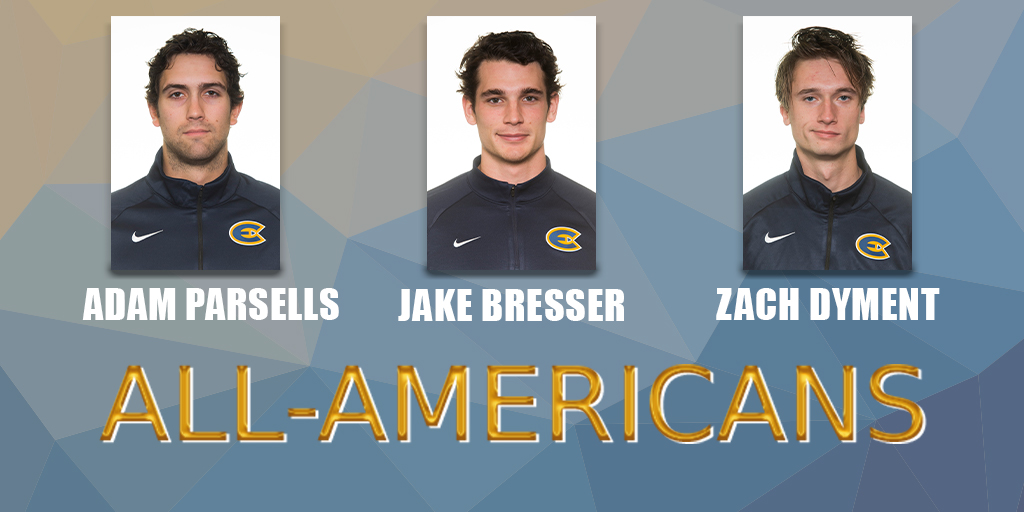 UWECblugolds's tweet photo. ALL-AMERICANS: @UWECHockey
This trio helped the Blugolds earn their third WIAC Championship and first NCAA tournament bid since winning it all in 2013!
- 19 wins in 24 games (Dyment)
- Led team with 32 points (Bresser)
- 2nd in WIAC for points by a D-man (Parsells) https://t.co/YvCmHDYIZR