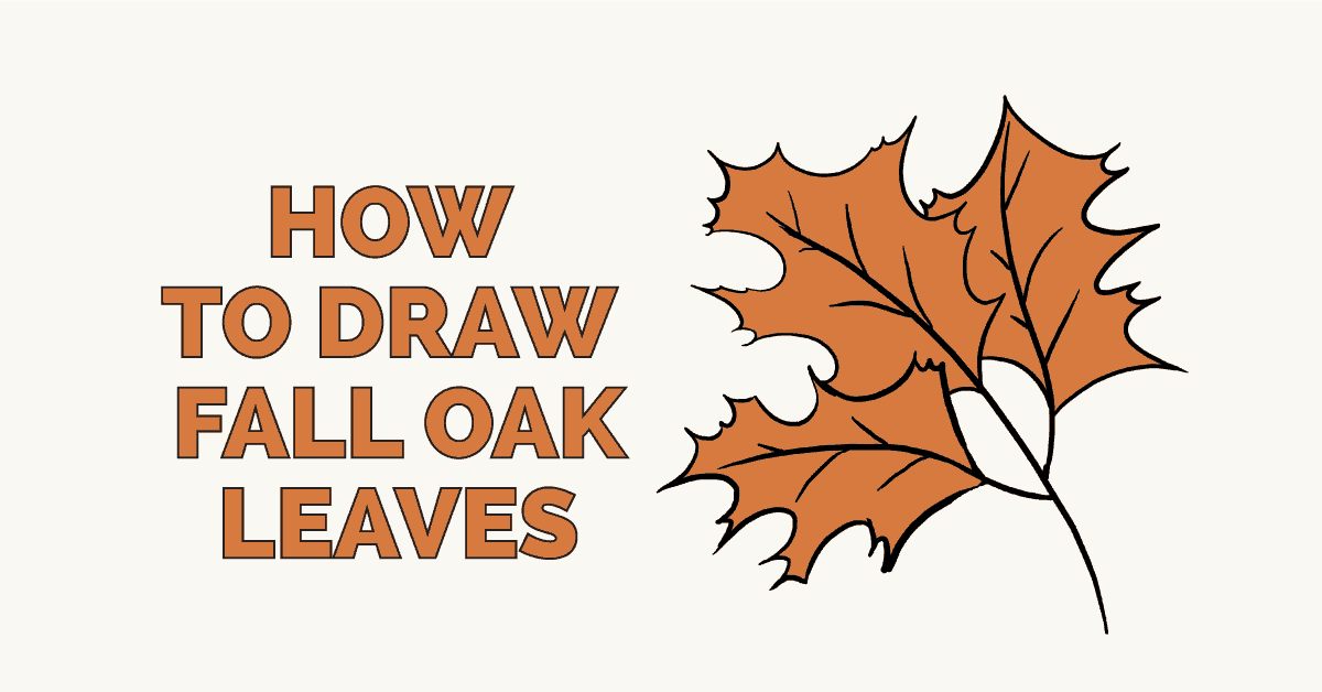 How to Draw Autumn Leaves