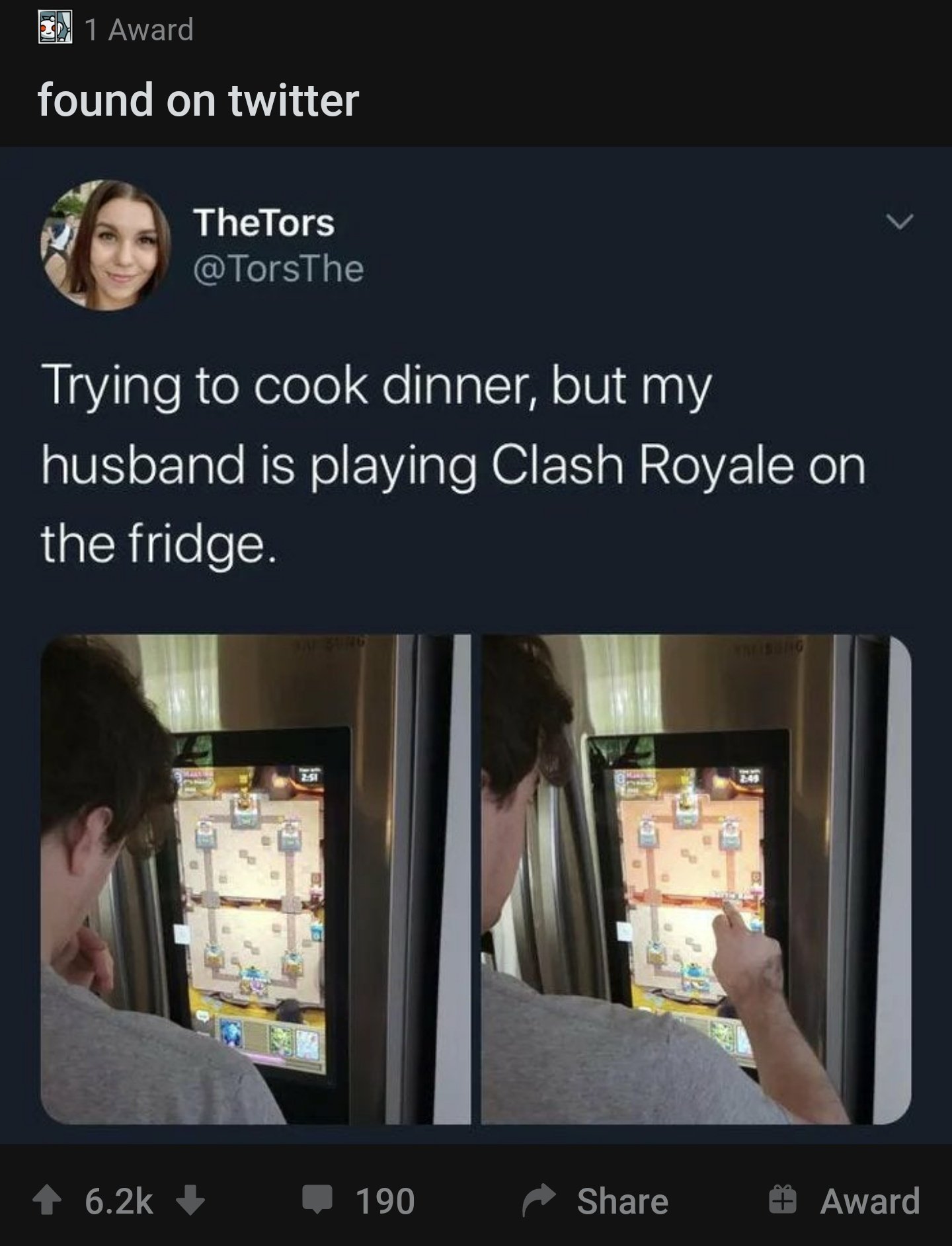 Luke Thenotable My Samsung Smart Fridge Is The Top Post On R Clashroyale This Thing Has Paid For Itself T Co Eyufzpkk7d Twitter