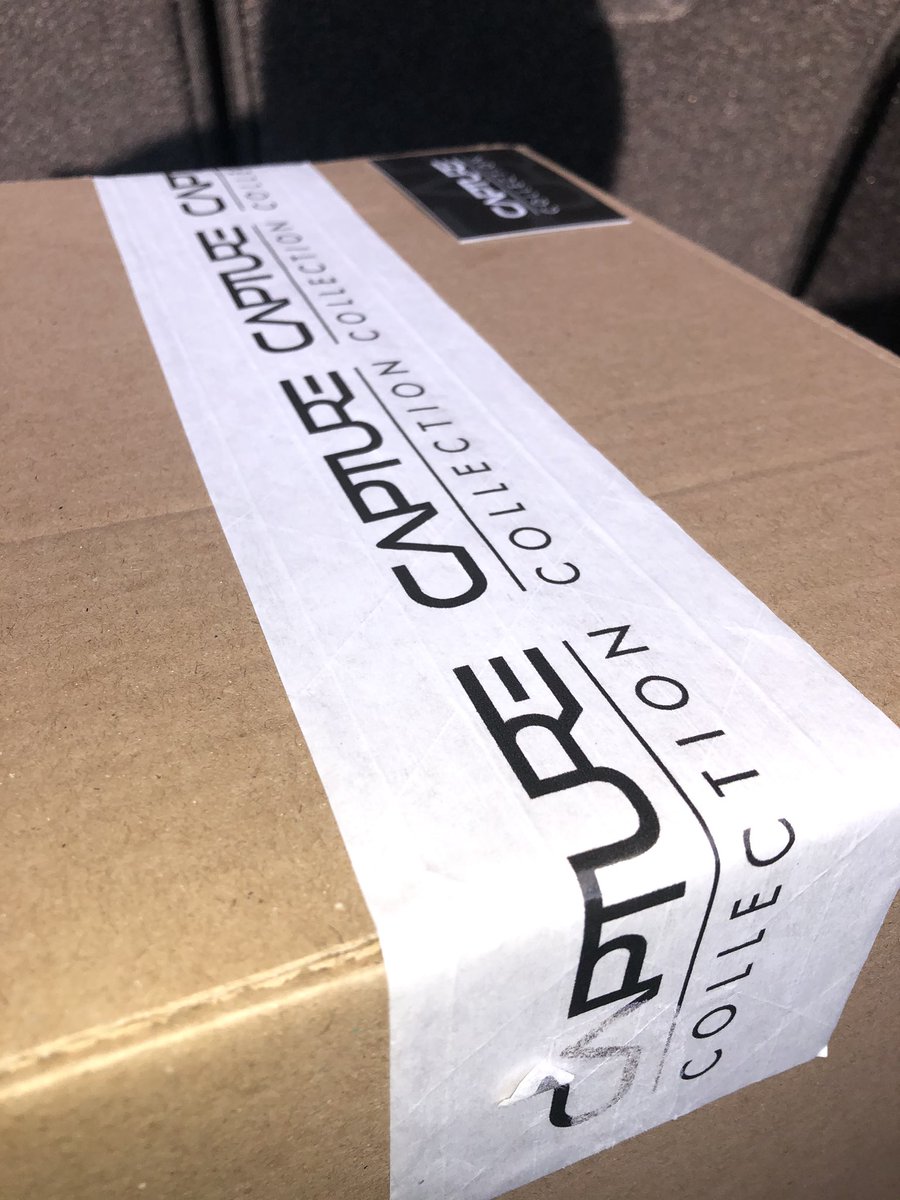 LtdCapture's tweet image. New packaging tape came today what’s people’s thought! 👀 

Sadly due COVID19 wasn’t here for the launch