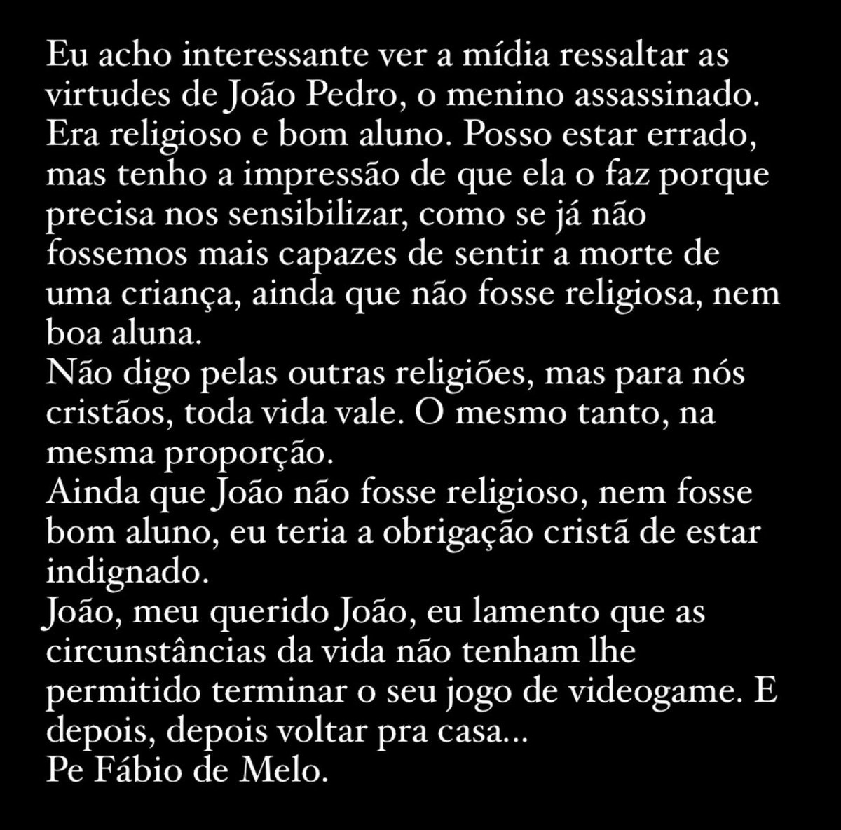 pefabiodemelo's tweet photo. Perdão, João. https://t.co/wJgkQXlYjL