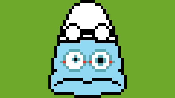 gnumaru's tweet photo. Remember #crazy frog? For 2020/05/20 #lospecdailies.
27x34px, 6 colors, #coppertech palette

@LospecOfficial
#pixel
#pixelart
#pixel_art
#aseprite
#vacaroxa
#ドット絵 https://t.co/kis5bzTqMT
