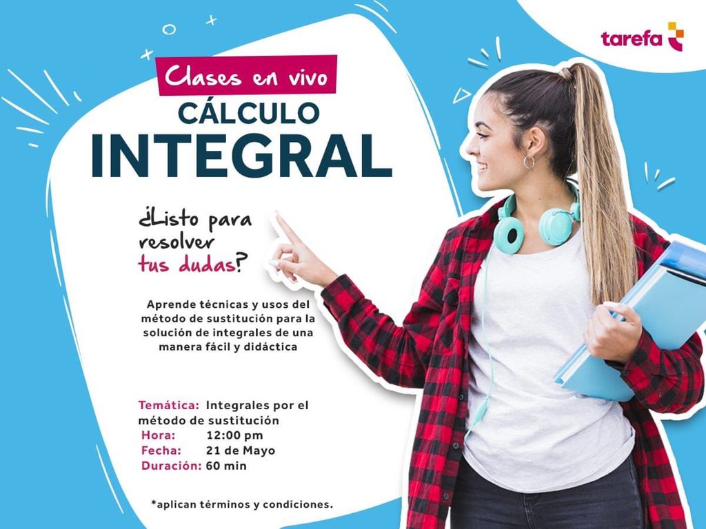 Regístrate en la clase GRATUITA de Cálculo Integral. ¡Inscríbete ahora! 👉 bit.ly/2LkzC1T 
#YoigoRules #20Mayo