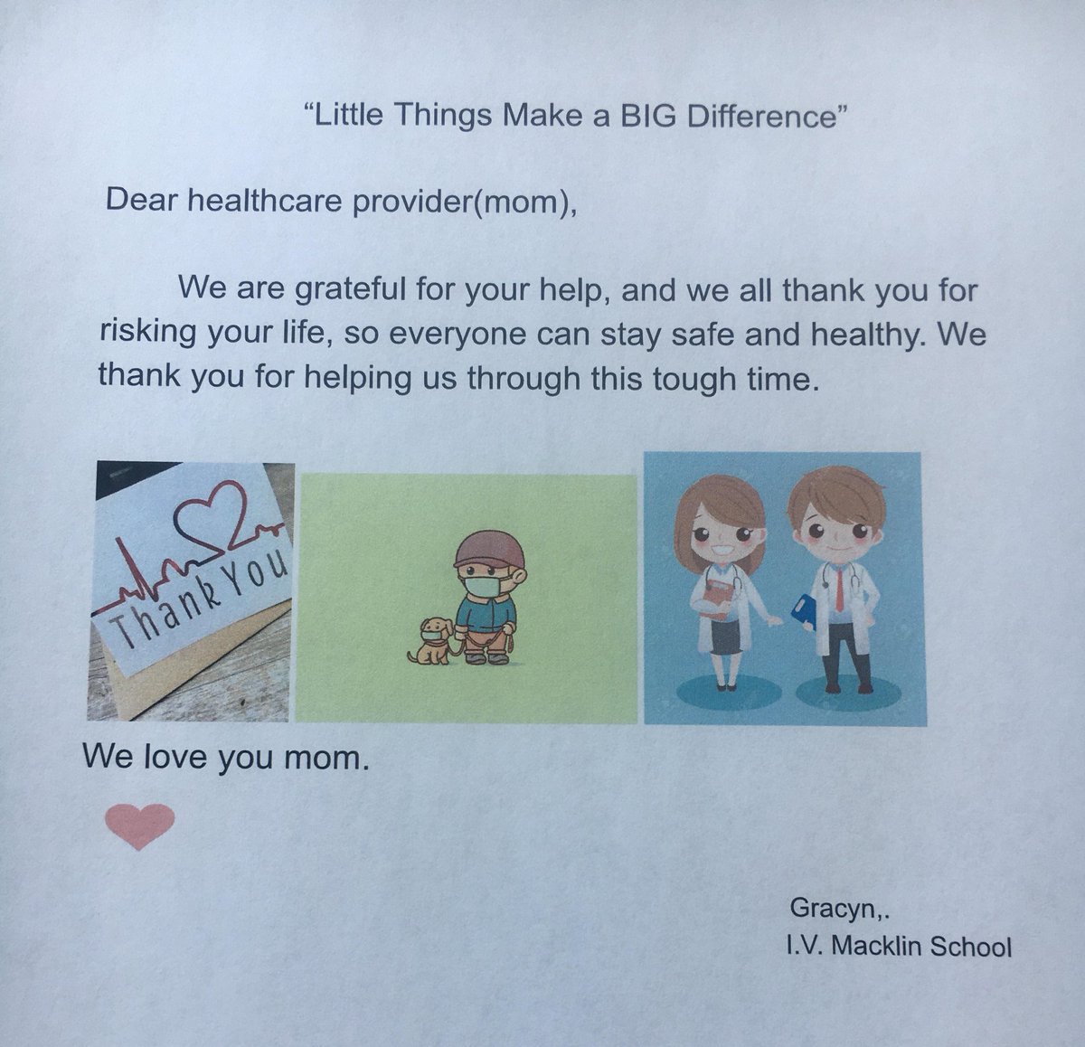 GPPSD2357's tweet photo. 5/6H & 6B students in Mrs. Barrett’s LA classes recently worked on their “Little Things Make a BIG Difference” project. 1:3
#PlantSeedsofKindness #LittleThingsMakeaBigDifference
#ABLearningatHome #ABEd #GPAb https://t.co/e5AsYGu3K2