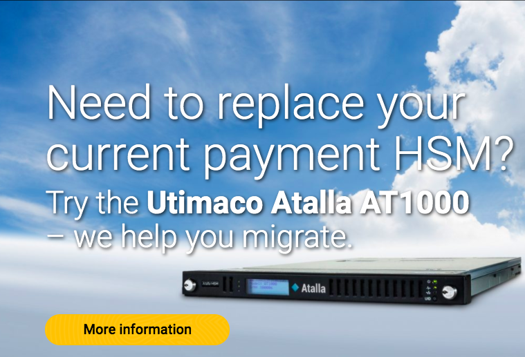 Utimaco's tweet photo. Utimaco delivers a comprehensive product family of HSMs. Each of our hardware models can be deployed as a general-purpose HSM for easy integration into existing software solutions.

Download our HSM simulator!

https://t.co/35NbAMCoQd

#CyberSecurity #InfoSec #HSM https://t.co/yqZ3qK74MN