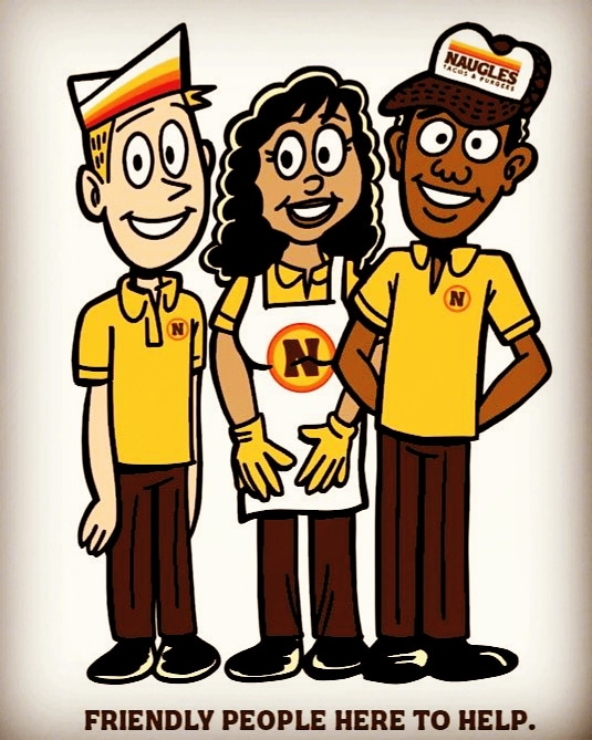 nauglestacos's tweet photo. At Naugles our team is ready to help you have an amazing experience. Always let us know about anything you need help with. #DriveToNaugles #keepingtheplaceclean #staysafe #socialdistancing #keepingtheplaceclean #SoCalOriginal #fountainvalley #stanton #tacos Art by @UncleParkle https://t.co/BhulDNcRLd