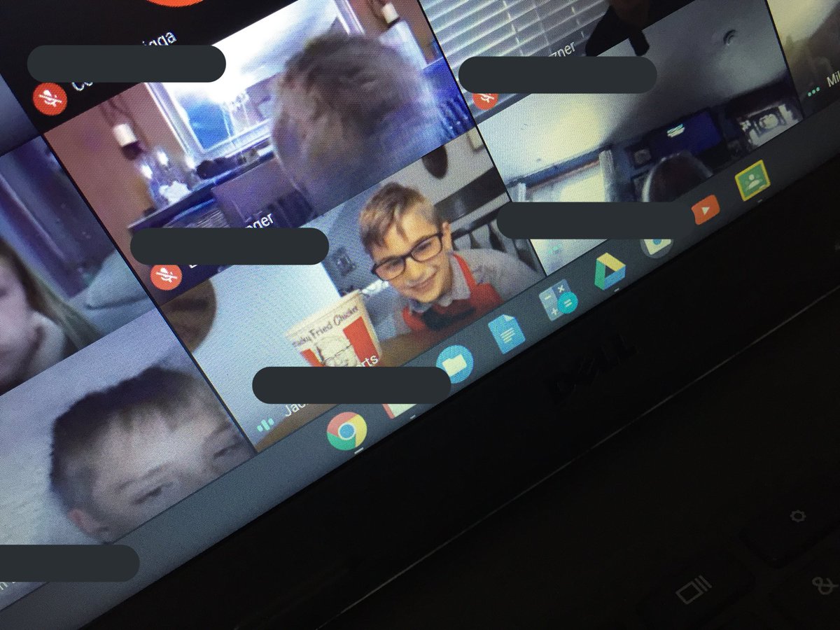 melanie_beetz's tweet photo. Enjoyed seeing my 4th graders and a famous Hoosier on the last day of school!  Awesome job elearning kiddos! https://t.co/JhYvVznfNC