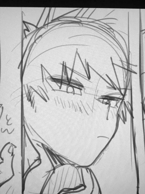 たとえ酔っても何してても彼女の前でも急所を見せない表情が私の書く💥の手癖なんだがせっかく2人きりなんだし何を我慢することがあろうか。もうちょいムラァ...って感じの💥に修正していく 