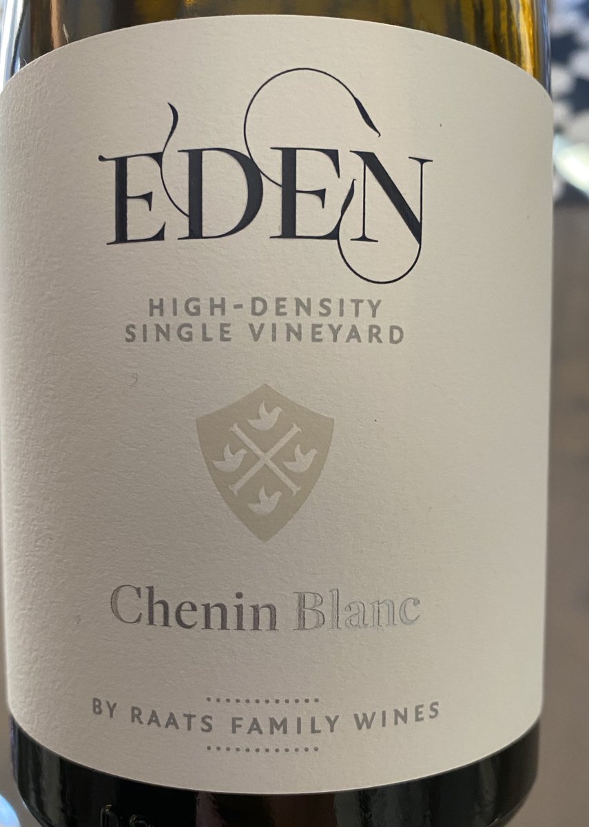 Looking forward to this single vineyard Cape Chenin Blanc from ⁦<a href="/CheninKing/">Bruwer Raats</a>⁩ for this evening’s #lockdownwine. Cheers ⁦<a href="/CheninBlancSA/">Chenin Blanc SA</a>⁩