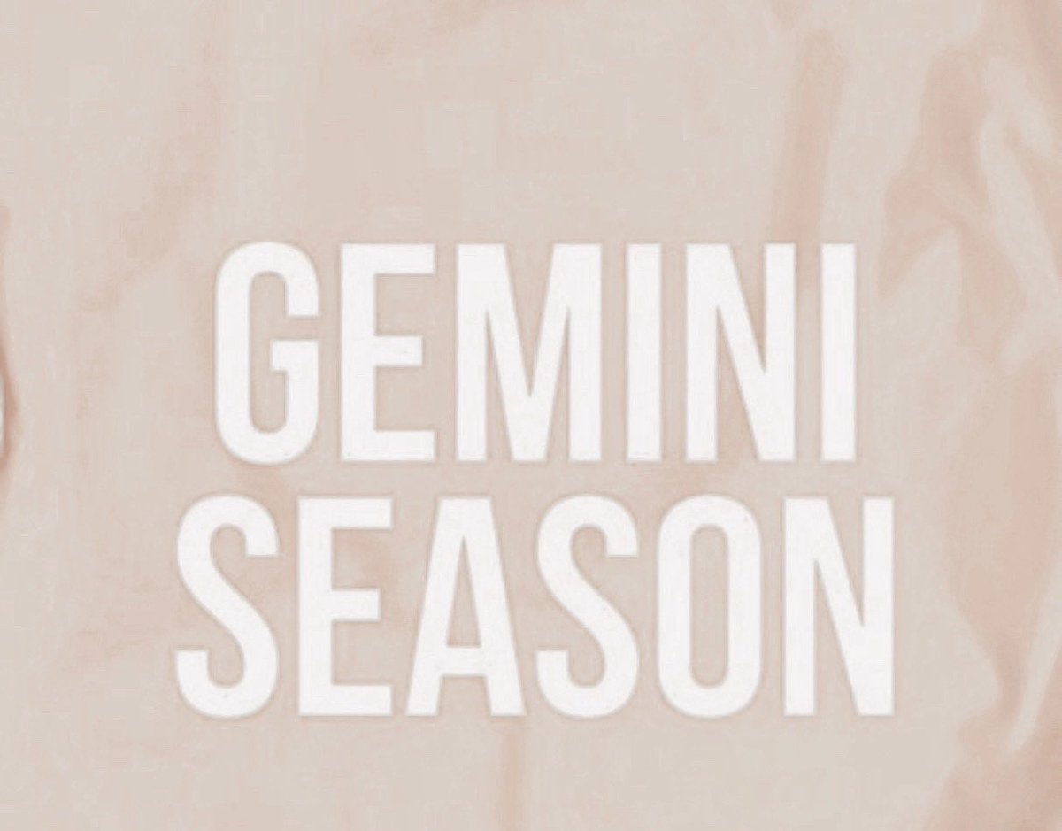 amrezy's tweet photo. OFFICIALLY GEMINI SEASON BITCH!!!! https://t.co/Hsxk7IR16Q