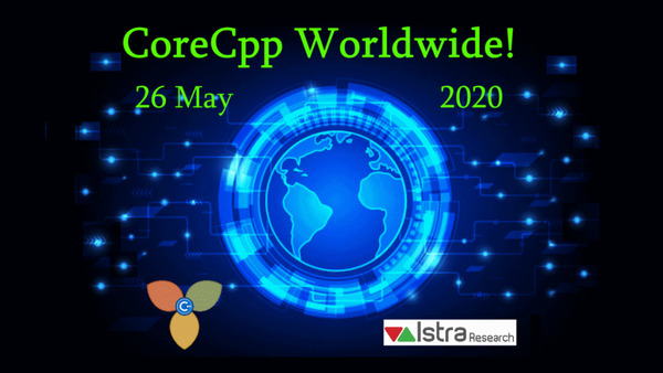Join us for CoreCpp Worldwide! - Online Event meetup.com/CoreCpp/events… #Meetup via <a href="/Meetup/">Meetup</a>