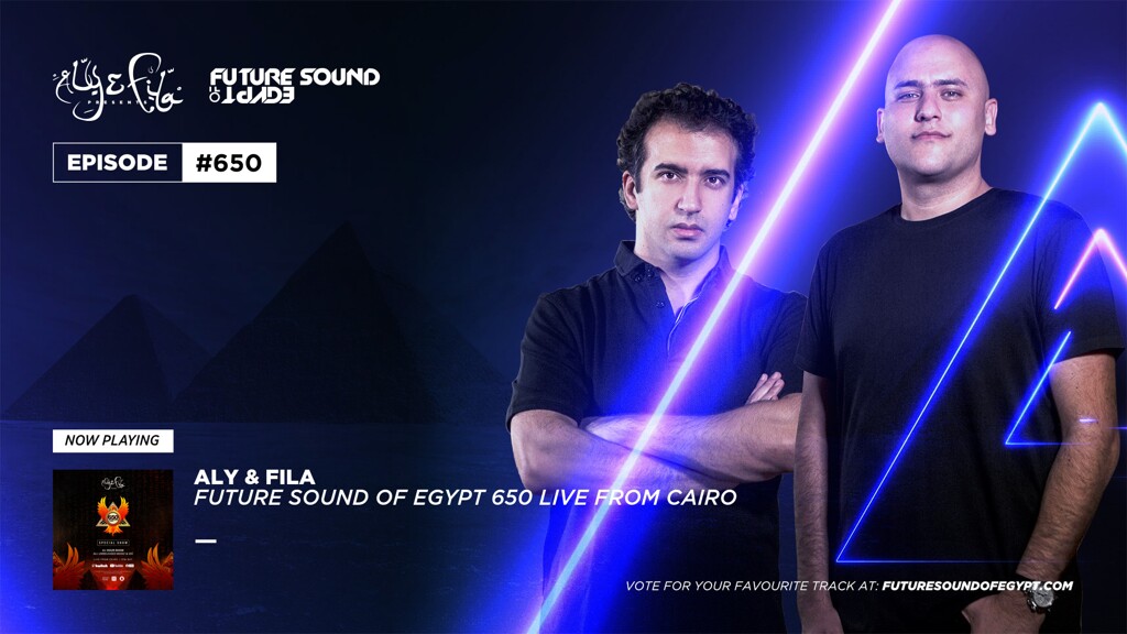FsoeRecordings's tweet photo. Welcome to Future Sound of Egypt 650 LIVE from Cairo with @alyandfila, interact with us using the hashtag #FSOE650 https://t.co/dau8XGP9Yx https://t.co/lgX8BIEQvB