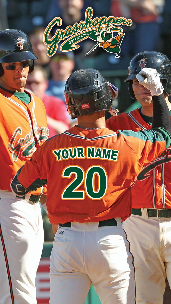 greensboro grasshoppers jersey