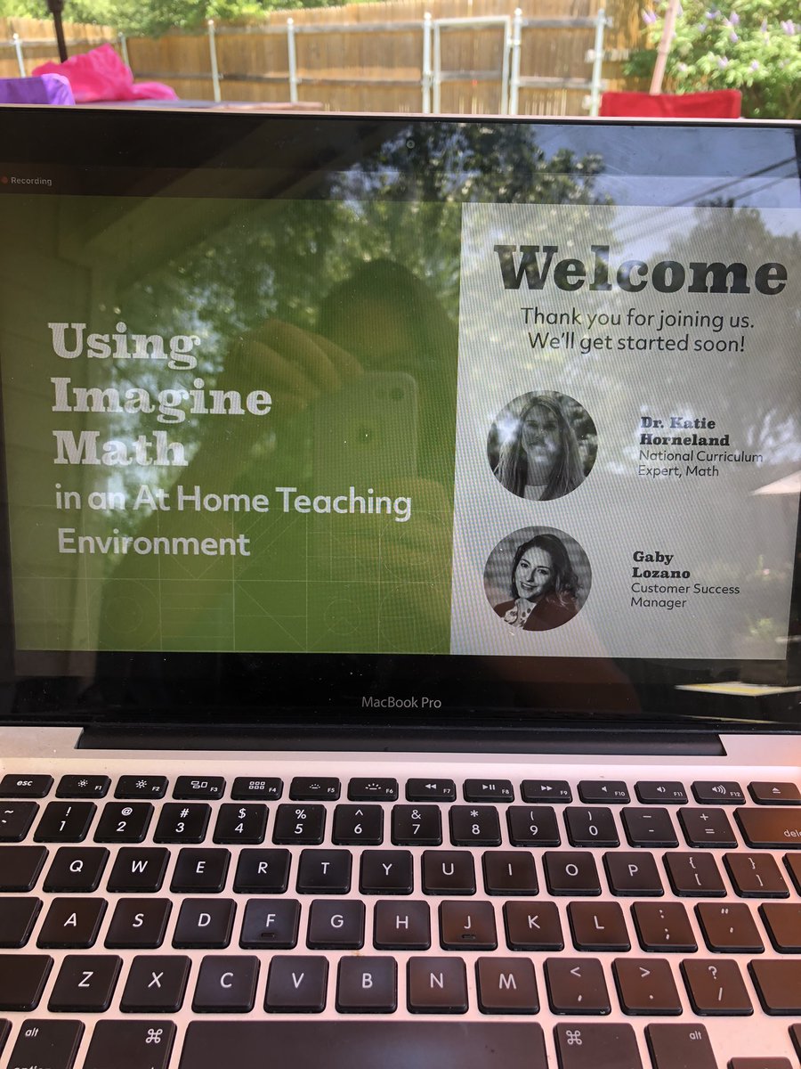 LauraAdamsComal's tweet photo. I’m filling my toolbox to adapt and grow in our new educational reality (while my rambunctious 3 year plays in the backyard)! I’m excited to grow! Comal ISD/ GFES Strong @hanna_schramm @CarolynGump  @HeatherWolber @SSchneiderCISD @Supt_comalisd  #WildcatWay #GFES https://t.co/vRC0GN0wG0