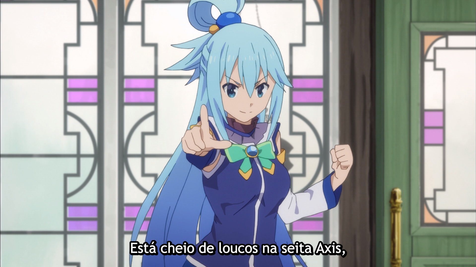 Crunchyroll.pt - Tadinha da Aqua ;3; 💙 (Konosuba)