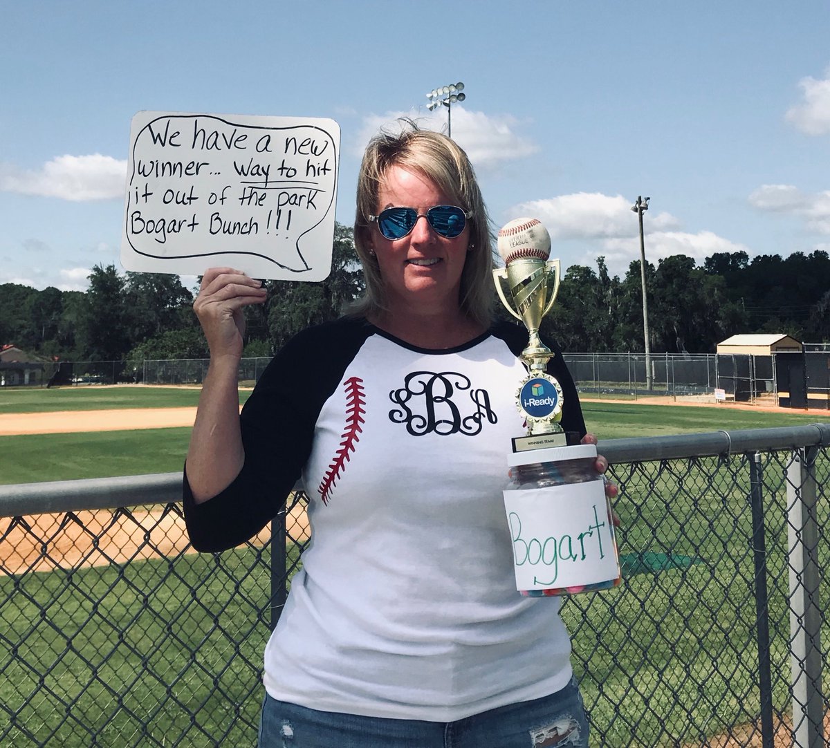 debbie_eckstein's tweet photo. Congratulations, Bogart Bunch for “hitting it out of the park” on your iReady lessons! One more week to go 4th Grade Shooting Stars!! ⁦@PGE_Stars⁩ #PGEStarStudents https://t.co/tJfi9k4pRS