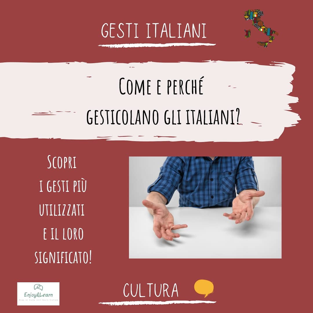 EnjoyLearn2's tweet photo. Una lezione sui famosi #gesti italiani. Scopriremo insieme i gesti più utilizzati, le differenze tra culture, ma anche gesti e modi di dire divertenti.
#learning #gestiitaliani #gesture #learnitalian #italianculture #italianteacher #onlinelessons
#Donate and enjoy your lesson! https://t.co/t6g0VlsCjG