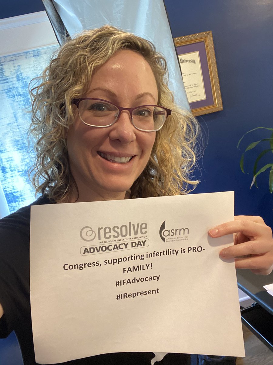 My favorite day of the year! Americans Deserve affordable family building options!! #IFadvocacy #represent @resolveorg @ReprodMed @family_equality @pcoschallenge