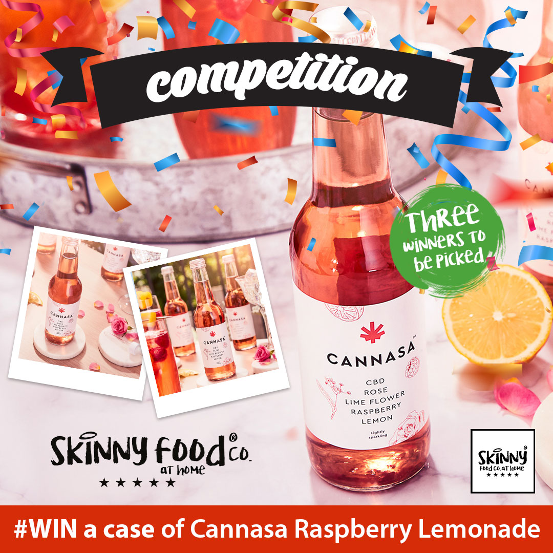 COMPETITION TIME 🎉😍 We are picking 3 lucky winners to #WIN a case of Cannasa Raspberry Lemonade each! 🤩
To enter:
- Follow <a href="/skinnyfoodco/">The Skinny Food Co</a>
- Retweet
- Tag a friend
1 tag = 1 entry - Tag as many times as you like! 🎉
Winner announced on Tues 26th May 🤩 #SkinnyFoodCo #NotGuilty