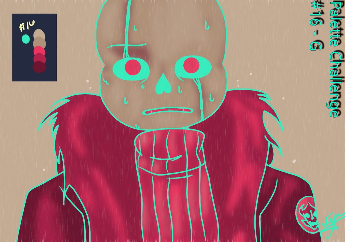LEN22PSYCHO's tweet photo. Time : 1 hour, 21 minutes.
Category : #Echotale.
Speedpaint : https://t.co/sUdSKgDIbR
#Undertale #UndertaleSans #SansUndertale #Sans #GSans #G #SansG #EchotaleSans #SansEchotale #GEchotale #EchotaleG #EchotaleGSans #GSAnsEchotale #Palette #Challenge #PaletteChallenge #Color https://t.co/02ub9poTM7