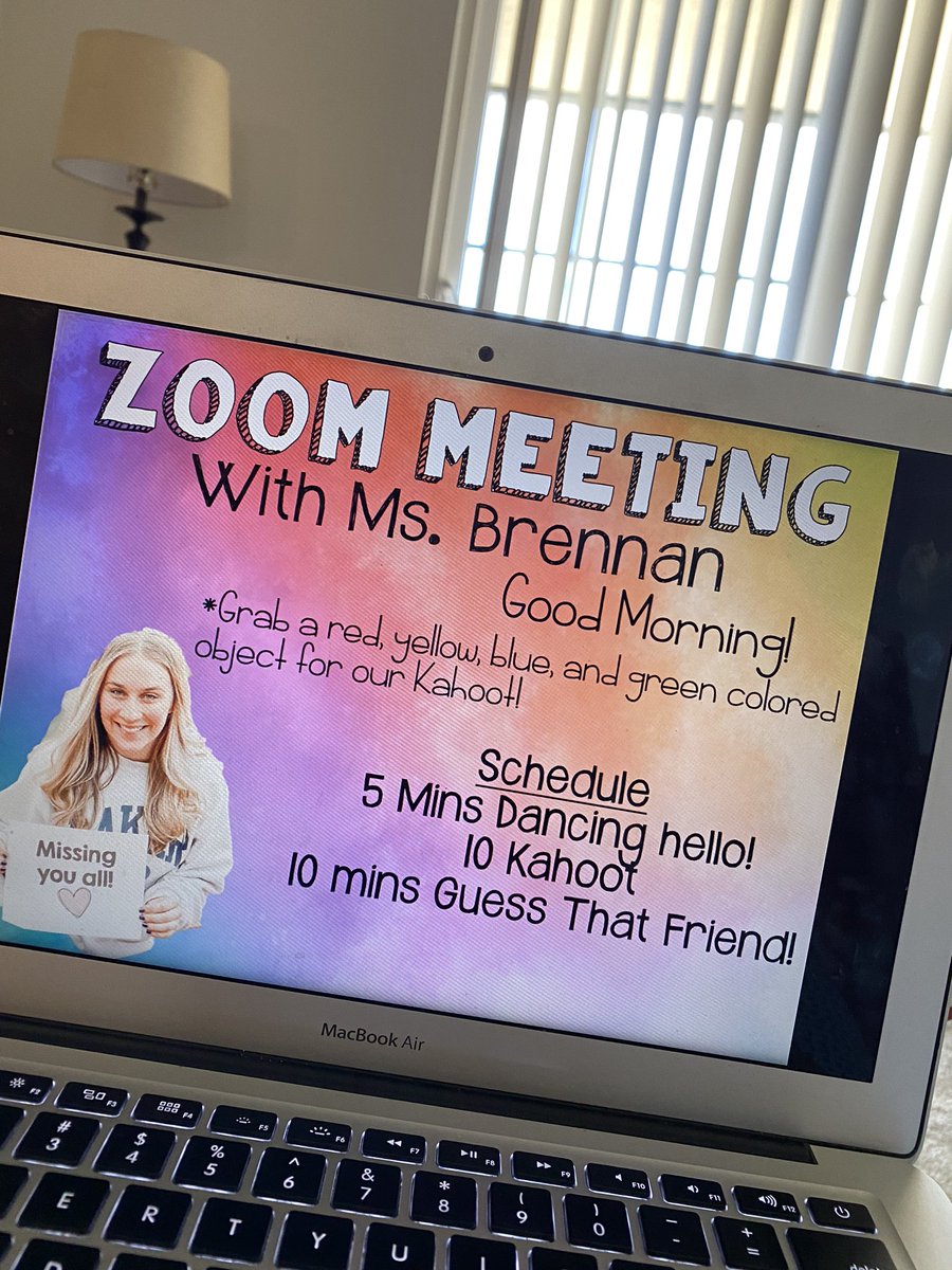 bbrenna3213's tweet photo. We played Guess That Friend with baby pictures during our Zoom meeting! Love Instagram ideas! Had to try and stump them with my own baby pictures! 😂👍 #whywbsd #distancearning https://t.co/503ytgnqZn