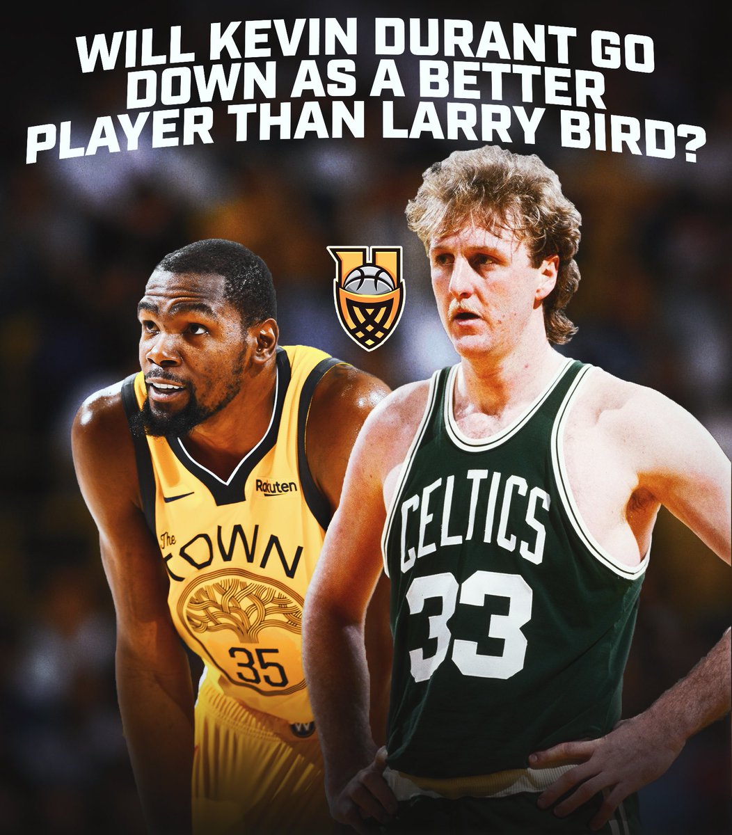 TheHoopCentral's tweet photo. Will Kevin Durant go down as a better player than Larry Bird? https://t.co/VmKbpEHW2O