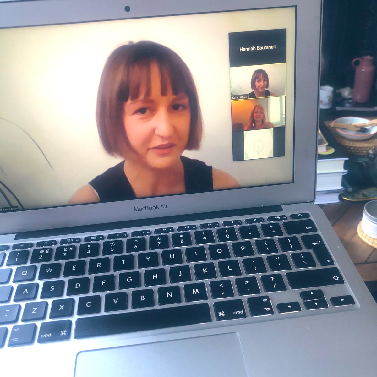 feministbooksoc's tweet photo. It’s happening! The inaugural #feministbooksociety online event! https://t.co/xfWEB3ZZha
