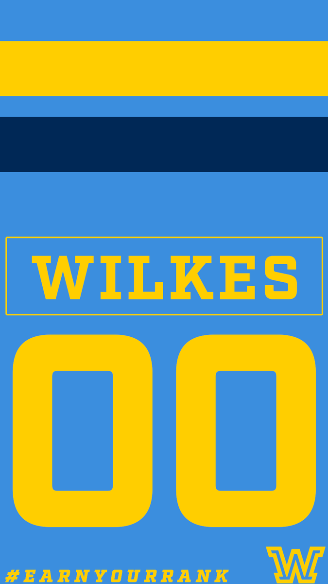 WilkesColonels's tweet photo. #ColonelCountry! You know what day it is! Once again, let us know what 1) color (navy, blue, gold), 2) single or two-digit number, 3) name and we will make you a customized Wilkes wallpaper from now until 4 pm! #EarnYourRank https://t.co/zmGpcq4tmz