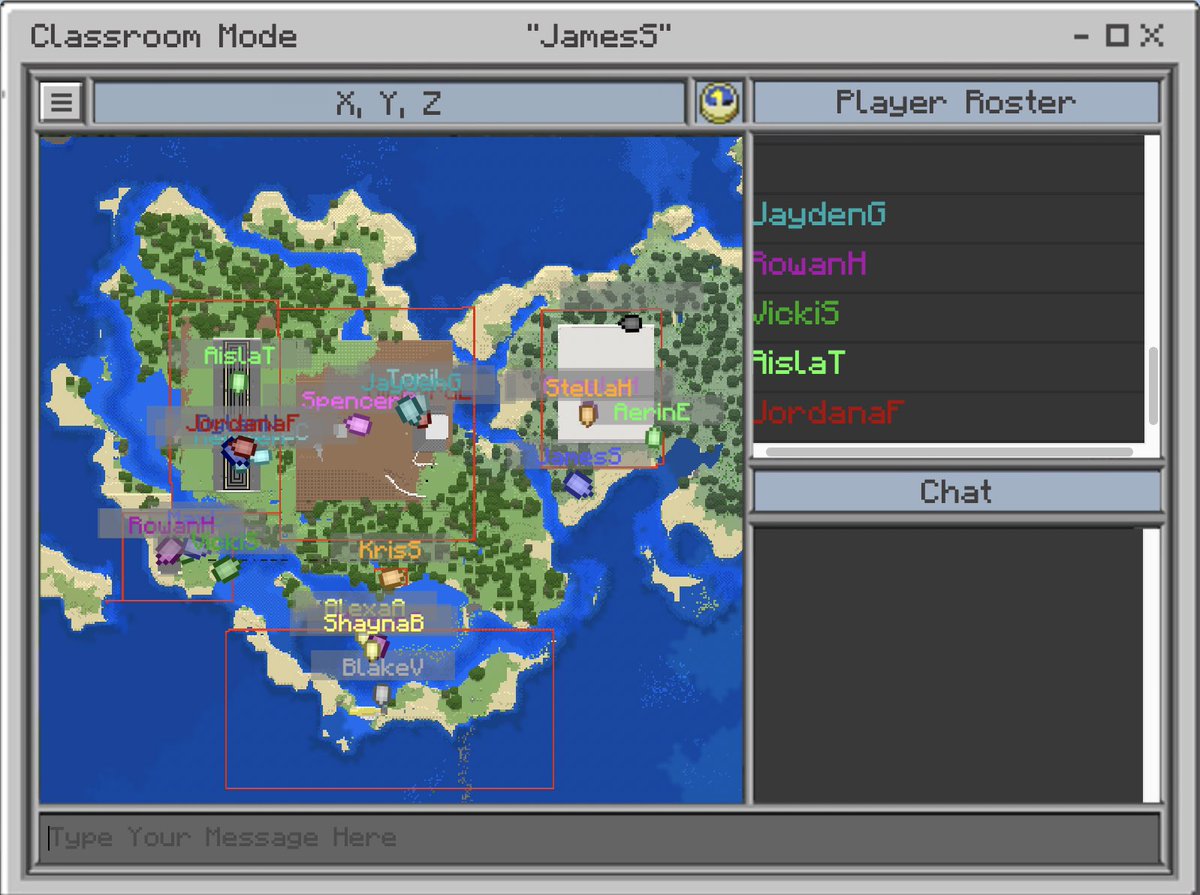 PineCrestSTEM's tweet photo. Working remotely doesn’t stop PC students from working cooperatively! Teams of G6 students are building Ancient Greek Archetecture projects in @PlayCraftLearn Minecraft as part of their Ancient Civilizations class. #PCiLab #PCEngineering https://t.co/yowU8iYORc