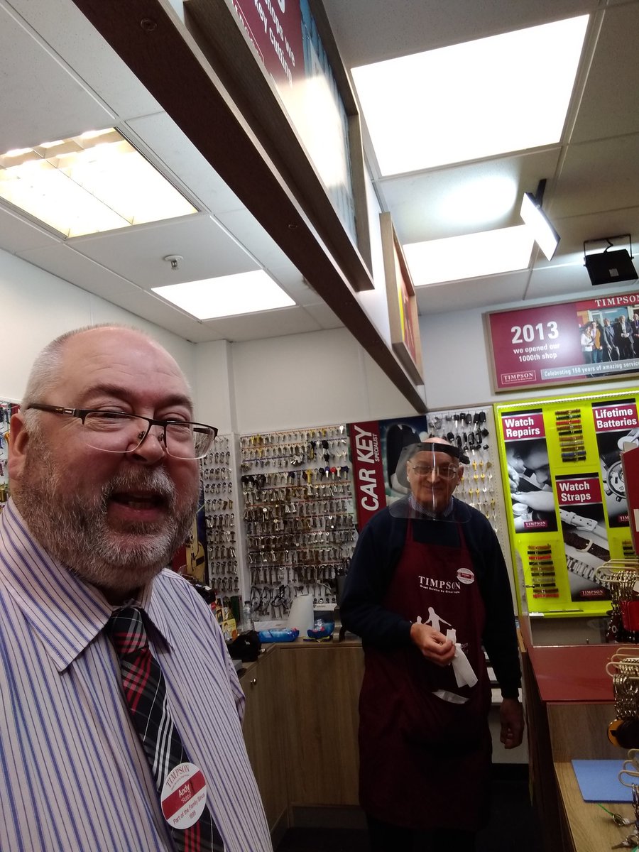 robboroaming67's tweet photo. Around my mini me Area 9 doing some follow up PPE and risk assessments. From left Saying hi are from Craig Leeds Colton Sainsbury. Middle Tom in Guiesely Morrison and to the right Bren in Harrogate Asda. All ready to help you Come visit soon @JamesTCobbler @backdore @TimpsonNews https://t.co/RBtjSmAhX1