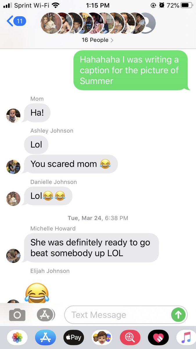DomJohnson94's tweet photo. Thinking about the time I tried to turn my niece into a meme in my family’s group chat and my mom thought I was experiencing a home invasion and called me one thousand times before I clarified that I was just trying to create content. https://t.co/vDPSEqPHw0