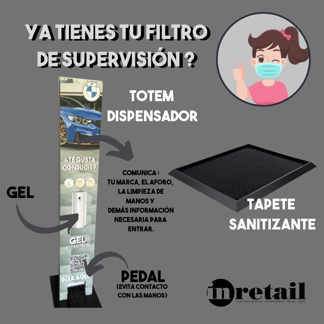 SusanaALVM's tweet photo. Prepárate para recibir a tus clientes, tótem dispensar de gel mecánico de pedal, se personaliza con la información que necesites y el tapete sanitizador. https://t.co/Nk1VhDvgHZ