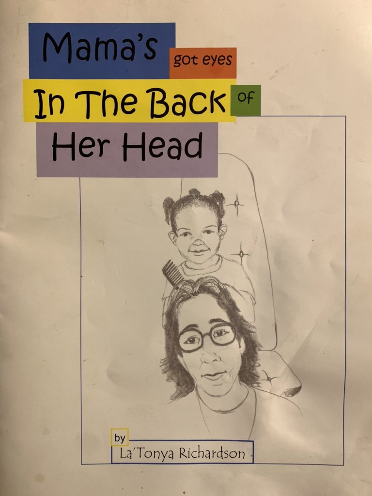 2019ATOY's tweet photo. For today’s @ArkansasState’s Reading With The Stars, I read “Mama’s Got Eyes In The Back Of Her Head” by LaTonya Richardson (of Pine Bluff, AR). Culturally relevant materials matter and so do local (and living) writers and educators. Who’s in your cannon?  #ATOY19 #AskMeWhy https://t.co/F2JRX0nPZm