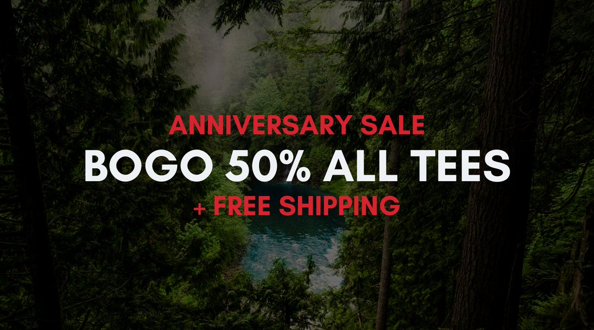 MCEapparel's tweet photo. FINAL DAY OF T-SHIRT BOGO Sale! 🌲 - https://t.co/WUH5ex058w https://t.co/gjpvFUZkJf
