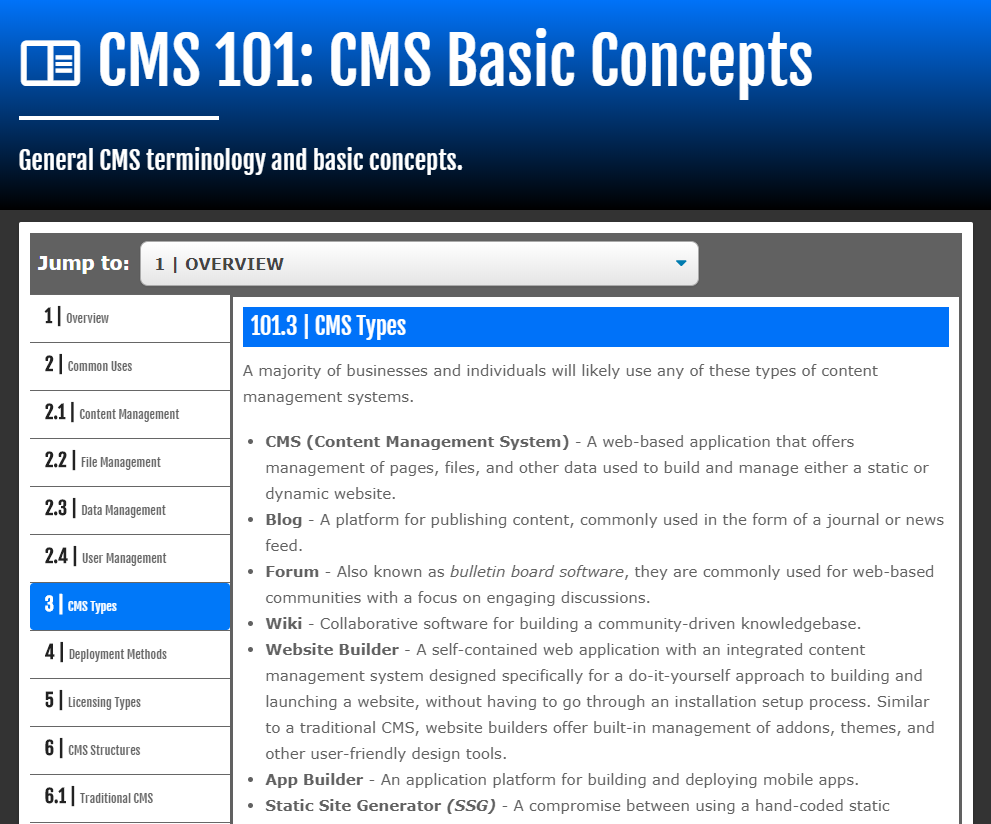 CMSGuide's tweet image. Guidebook is actively under development! There will be 12 mini-courses covering various #CMS  topics!