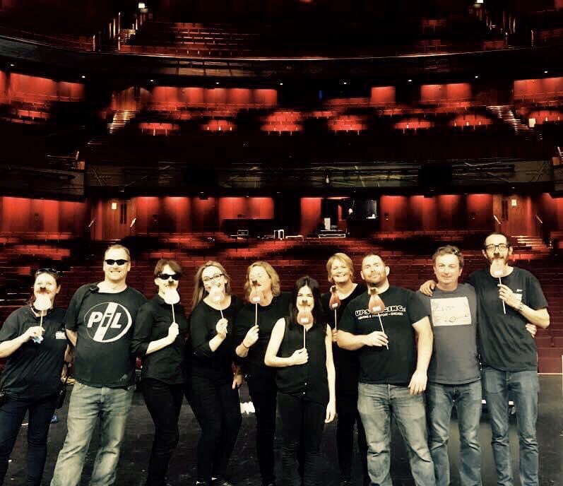 seagency1's tweet photo. A shout out to Irish theatre crew & production personnel today. You are the ones who make it work, figure out the solutions and work tirelessly till everythingโs perfect. And still manage to keep a sense of humour. Thank you. ๐
#SEAvaults #Number58 #throwback @bordgaisTheatre https://t.co/Z2pBKRCK0e