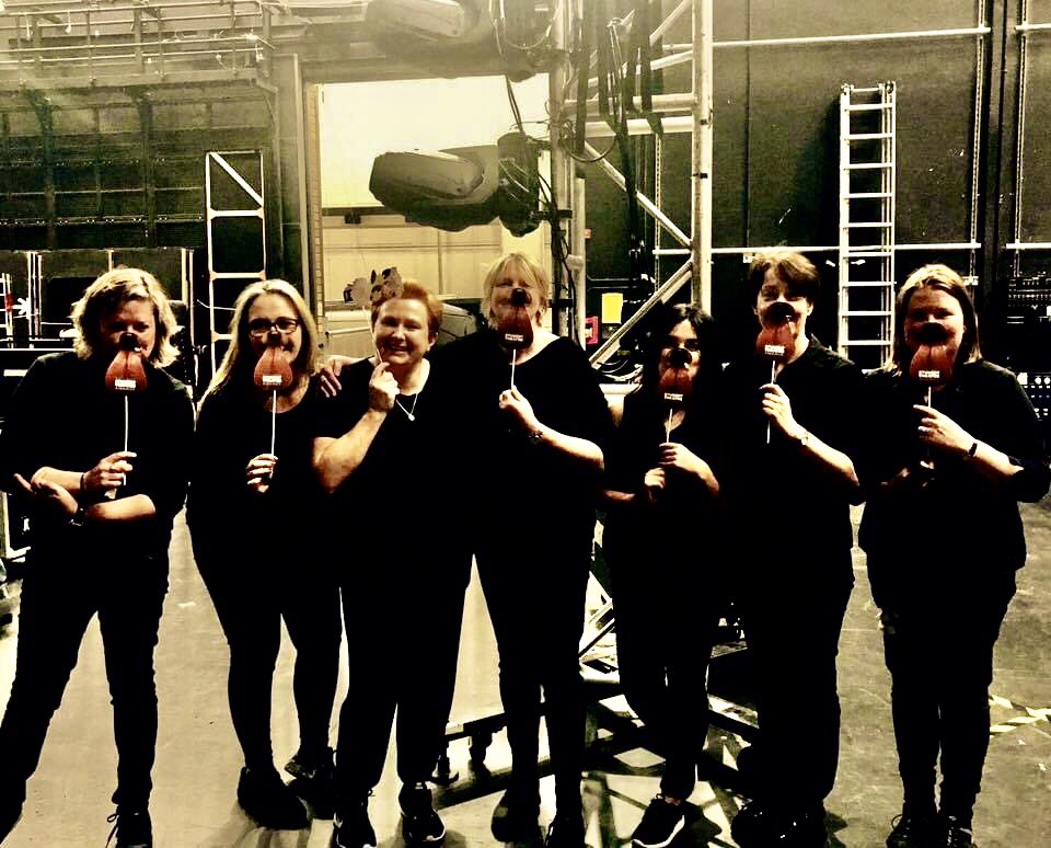 seagency1's tweet photo. A shout out to Irish theatre crew & production personnel today. You are the ones who make it work, figure out the solutions and work tirelessly till everythingโs perfect. And still manage to keep a sense of humour. Thank you. ๐
#SEAvaults #Number58 #throwback @bordgaisTheatre https://t.co/Z2pBKRCK0e