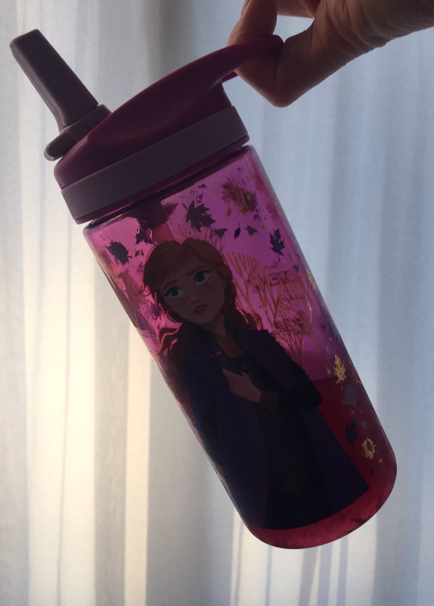 A Cosmopolitan cocktail drunk from a children’s Frozen bottle. A new lockdown parenting low? Or “Cool Mum” bonus points? #ParentingInLockdown