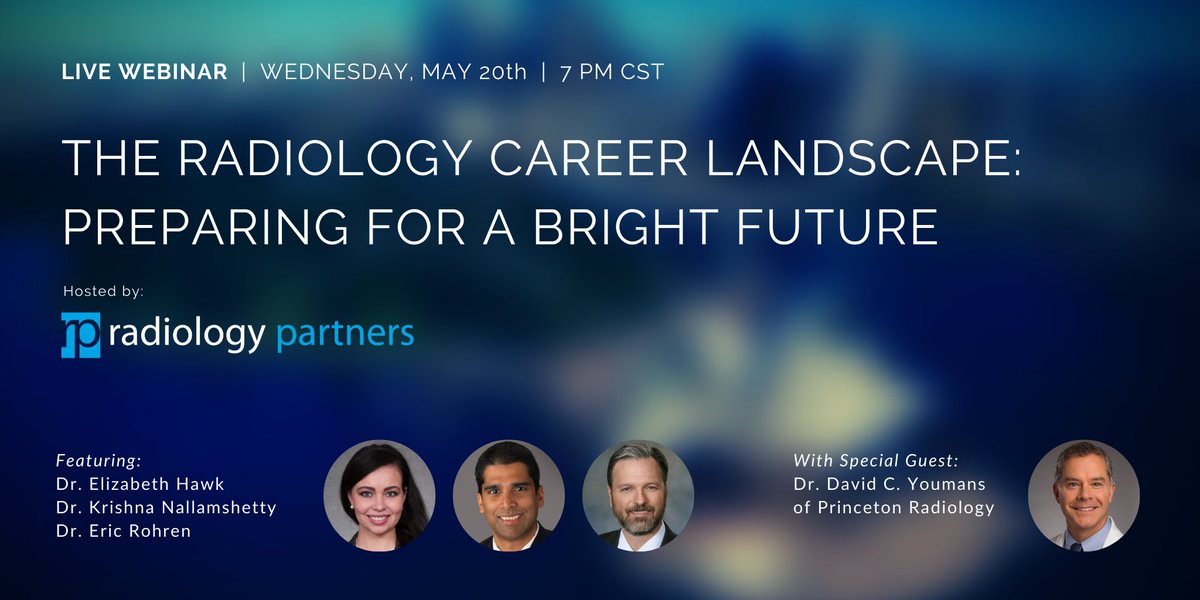 Rad_Partners's tweet photo. We have a packed agenda for our live webinar this evening at 7 PM CST! Join us to discuss the #radiology career landscape in academics, private practice &amp; large groups. All are welcome to attend! #RadRes #RadFellows #MedStudentTwitter 

 Register 👉 https://t.co/YKqSiwZ0Bn https://t.co/kuyMCS7Ffv