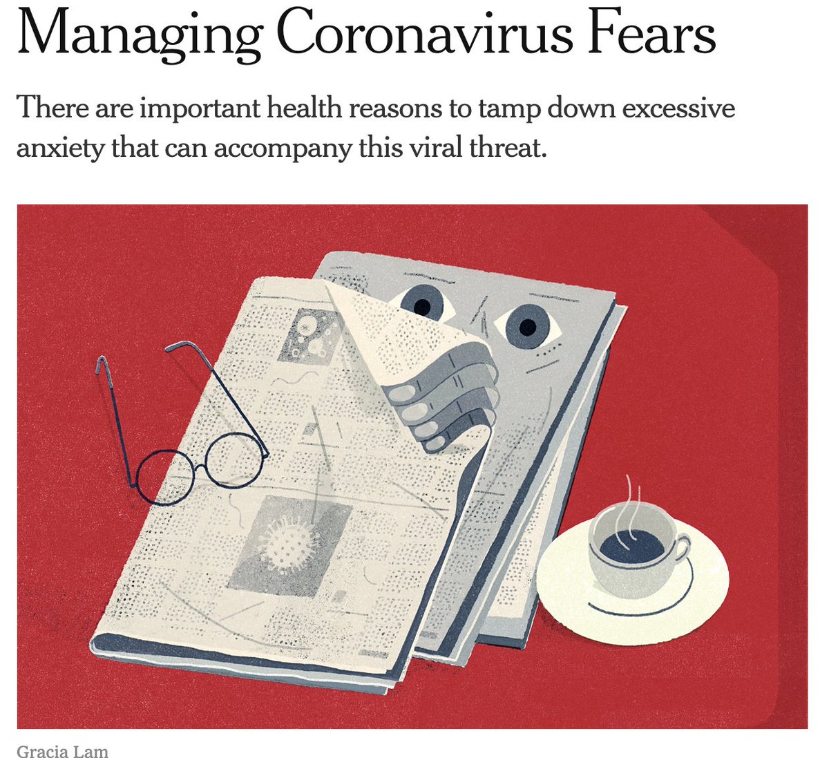 Some articles advise readers they MUST control their anxiety to avoid heart disease and cancer. There is hardly any evidence that anxiety directly causes medical illness but worry about that can initiate a vicious cycle that turns ordinary anxiety into a serious problem.