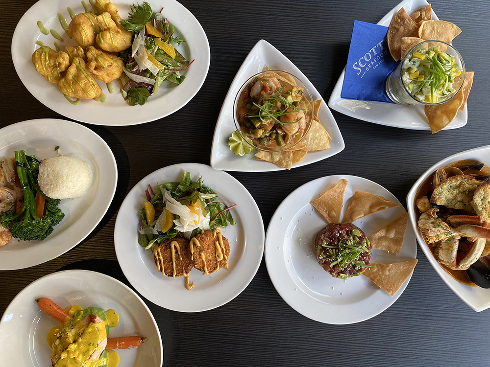 It's open! <a href="/ScottsSeafoodSJ/">Scott's Seafood SJ</a> is now open for take-out soft opening this week, then full take-out &amp; delivery Monday - Sunday 11am-7pm. Scott's Seafood classics, new additions, cocktails &amp; wine. #DTSJ #SanJose