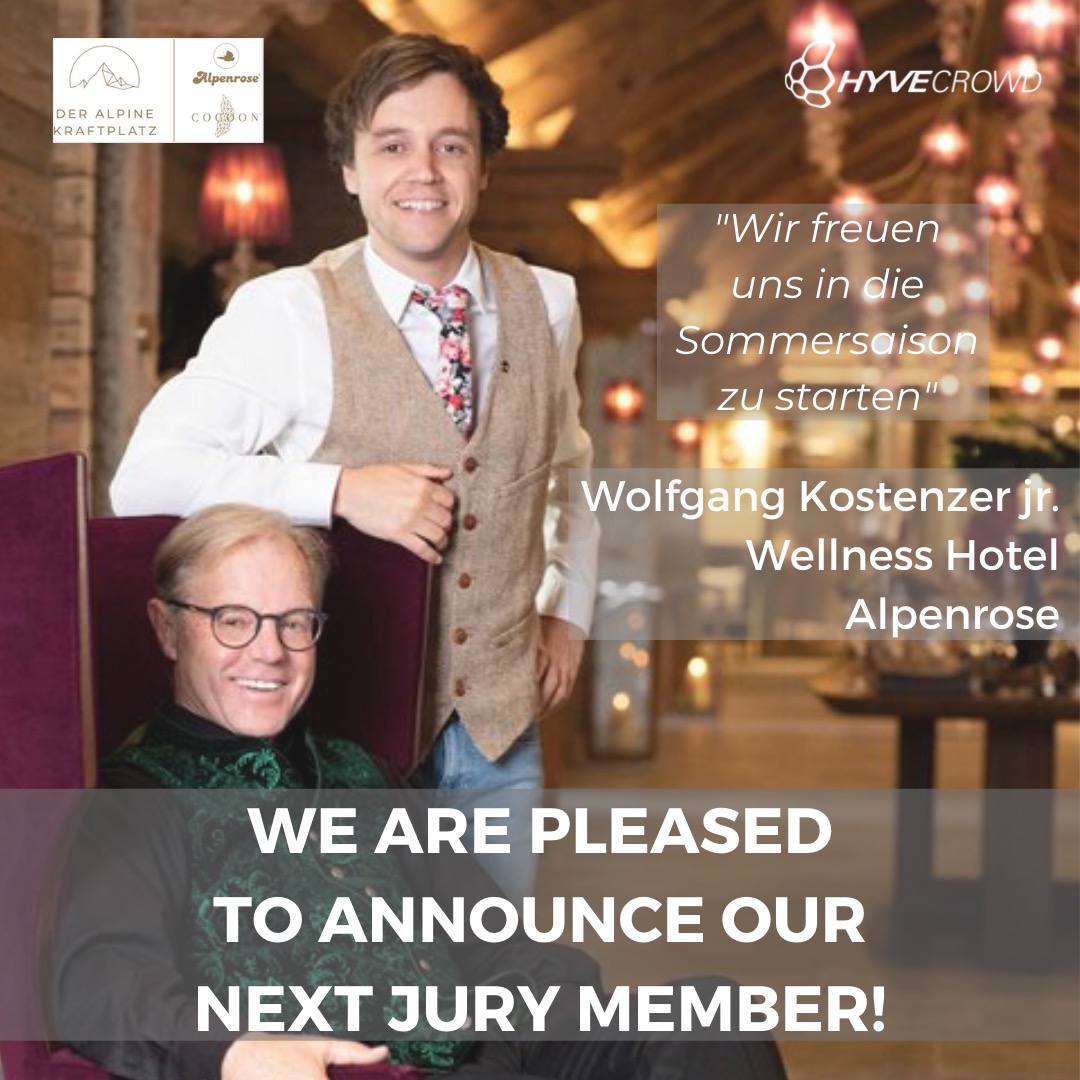 We are pleased to announce our next jury member!
corona.zukunft-tirols.at/contest/151/ov…
#vacationsvsvirus #thehyveisreal