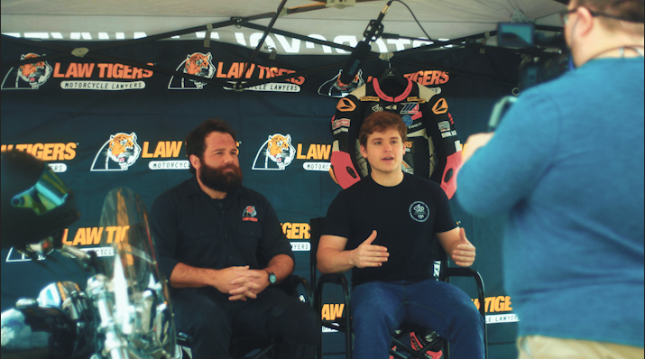 . <a href="/Hayden_259/">Hayden Schultz</a> filmed a talk show segment on Motorcycle Safety Awareness Month and he also got the chance to plug the start of the #MotoAmerica season.