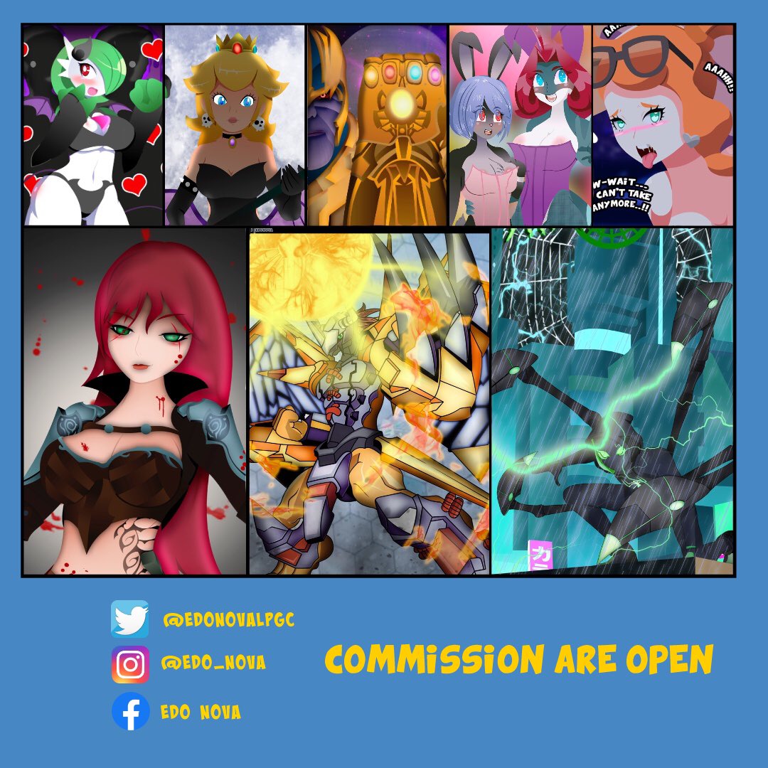Edo Nova Illustrator Open Commisions Edonovalpgc Twitter