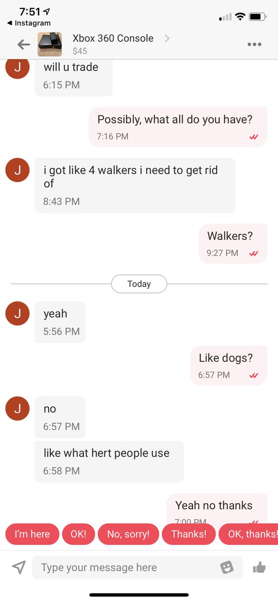peytontfoster's tweet photo. “You think 3 walkers will be enough?” “Nah better get another one just to be safe” https://t.co/bEZEC6YKtH