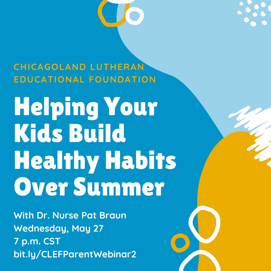 CLEFChicago's tweet photo. Join Dr. Nurse Pat Braun, CLEF’s school nurse and mental health specialist, as she shares how you can keep your kids healthy and happy during the summer. Register for free webinar: https://t.co/n7lXYE46vr https://t.co/10QvU6e4Hx