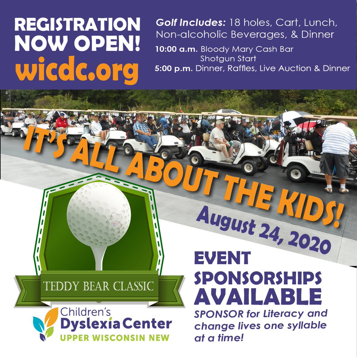 CDCUpperWI's tweet image. For more information &amp;amp; registration details contact The Children's Dyslexia Center at-  wicdc.org, call 715-598-4986 or email upperwisconsin@cdcinc.org,  
#golfFOREdyslexia
#aHOLElotofFUN